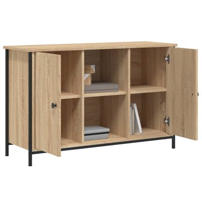 vidaXL TV Cabinet Sonoma Oak 100x35x65 cm Engineered Wood