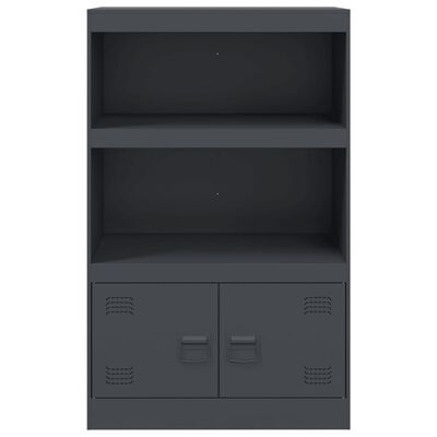 vidaXL Sideboard Anthracite 67x39x107 cm Steel