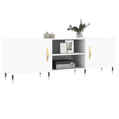 vidaXL TV Cabinet White 150x30x50 cm Engineered Wood