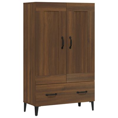 vidaXL Highboard Brown Oak 70x31x115 cm Engineered Wood