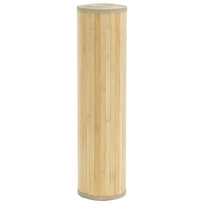 vidaXL Rug Rectangular Light Natural70x1000 cm Bamboo