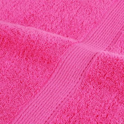 vidaXL Premium Towels SOLUND 4 pcs Pink 100x200 cm 600 gsm