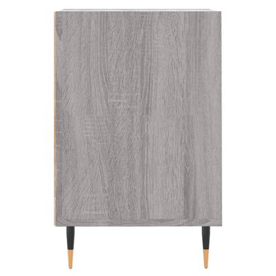 vidaXL TV Cabinet Grey Sonoma 100x35x55 cm Engineered Wood