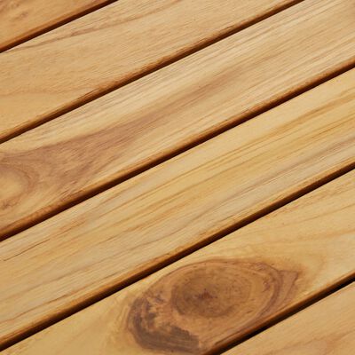 vidaXL Decking Tiles 20 pcs 30x30 cm Solid Wood Teak Vertical Pattern