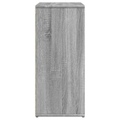 vidaXL Sideboards 2 pcs Grey Sonoma 60x31x70 cm Engineered Wood