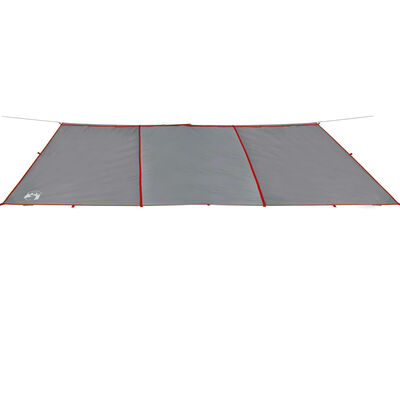 vidaXL Camping Tarp Grey and Orange 420x440 cm Waterproof