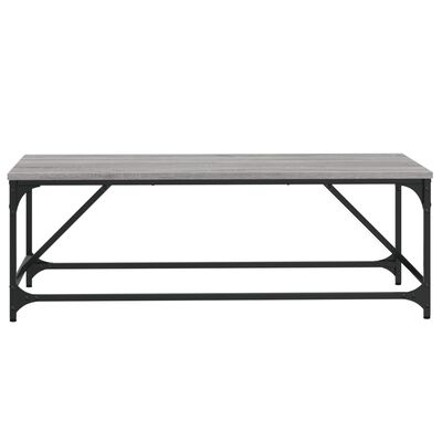 vidaXL Coffee Table Grey Sonoma 100x50x35 cm Engineered Wood