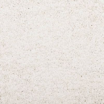 vidaXL Shaggy Rug PAMPLONA High Pile Modern Cream 200x200 cm