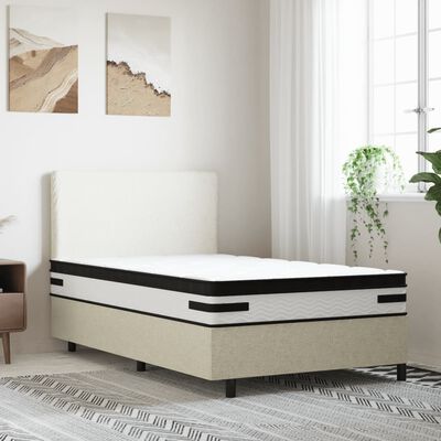 vidaXL Pocket Spring Mattress Medium Plus 100x200 cm