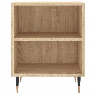 vidaXL Bedside Cabinets 2 pcs Sonoma Oak 40x30x50 cm Engineered Wood