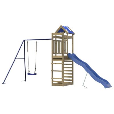 vidaXL Outdoor Playset Impregnated Wood Pine