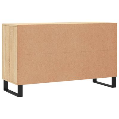 vidaXL Sideboard Sonoma Oak 100x36x60 cm Engineered Wood