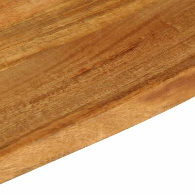 vidaXL Table Top Live Edge 100x60x3.8 cm Solid Wood Mango