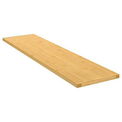 vidaXL Wall Shelf 80x20x1.5 cm Bamboo