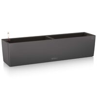 LECHUZA Planter Balconera Color 80 ALL-IN-ONE Slate 15683