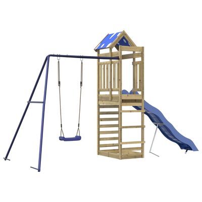 vidaXL Outdoor Playset Impregnated Wood Pine