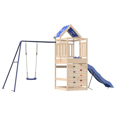 vidaXL Outdoor Playset Solid Wood Pine