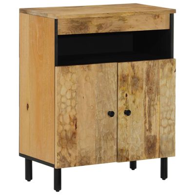 vidaXL Side Cabinet 60x33x75 cm Solid Wood Mango