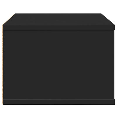 vidaXL Printer Stand Black 40x32x22,5 cm Engineered Wood