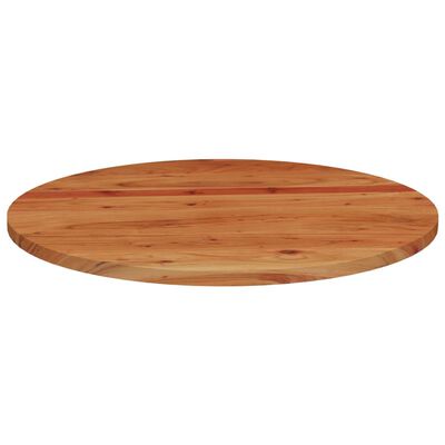 vidaXL Table Top Ø90x2.5 cm Round Solid Wood Acacia