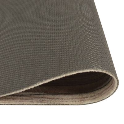 vidaXL Kitchen Rug Washable Cooking Grey 60x180 cm Velvet