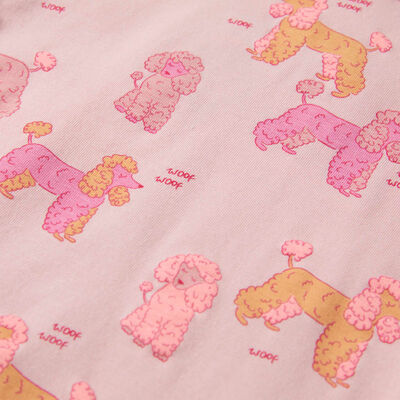 Kids' Pyjamas with Short Sleeves Light Pink 116