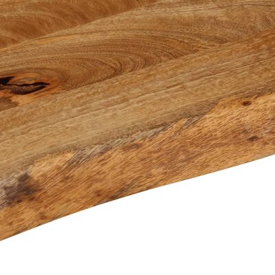 vidaXL Table Top Live Edge 50x30x2.5 cm Solid Wood Mango