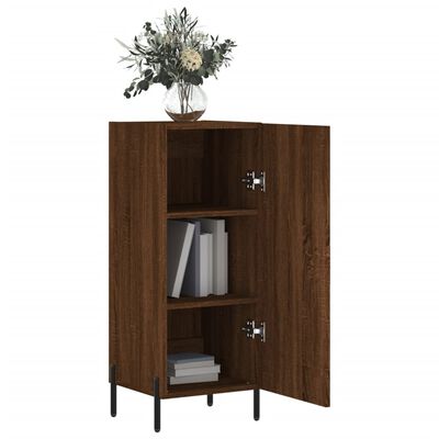 vidaXL Sideboard Brown Oak 34.5x34x90 cm Engineered Wood