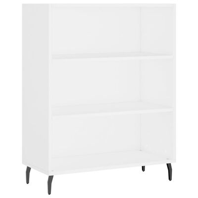 vidaxL Shelf Cabinet White 69.5x32.5x90 cm Engineered Wood