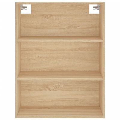 vidaXL Highboard Sonoma Oak 69.5x34x180 cm Engineered Wood