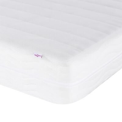 vidaXL Foam Mattress White 140x200 cm Hardness H2 H3