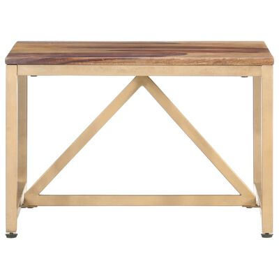 vidaXL Side Table 60x60x40 cm Solid Wood