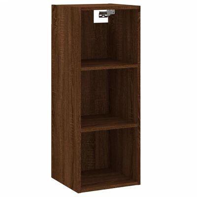 vidaXL Highboard Brown Oak 34.5x32.5x180 cm Engineered Wood