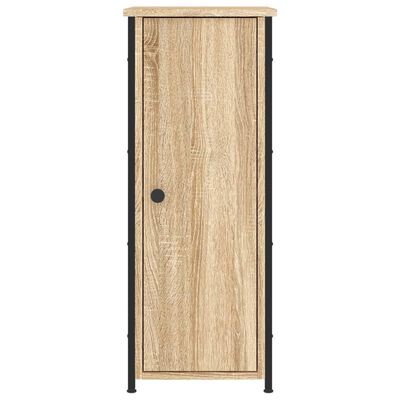 vidaXL Bedside Cabinets 2 pcs Sonoma Oak 32x42x80 cm Engineered Wood