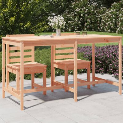 vidaXL Garden Table 203.5x90x110 cm Solid Wood Douglas