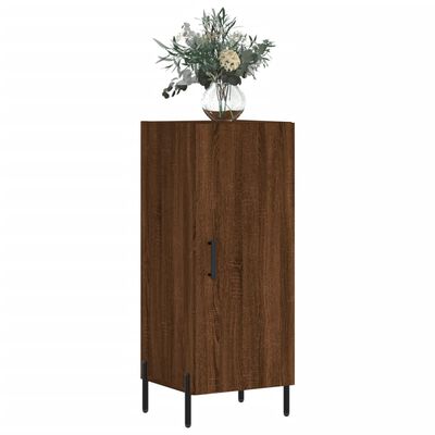 vidaXL Sideboard Brown Oak 34.5x34x90 cm Engineered Wood