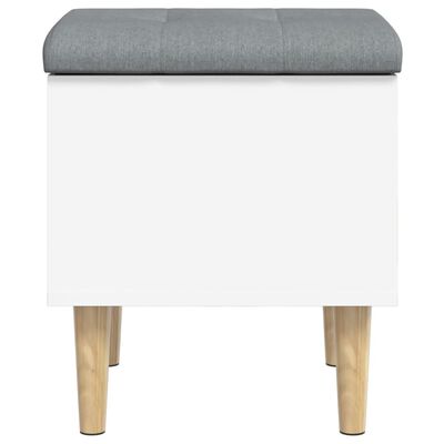 vidaXL Storage Bench White 42x42x46 cm Engineered Wood