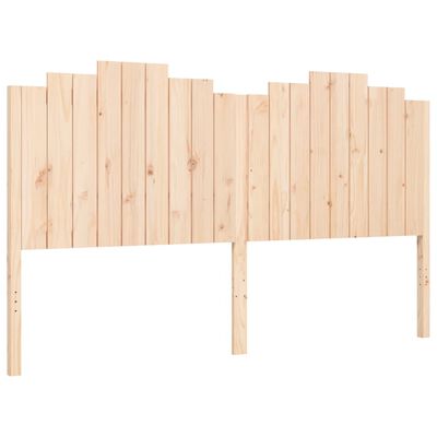 vidaXL Bed Frame without Mattress Solid Wood Pine