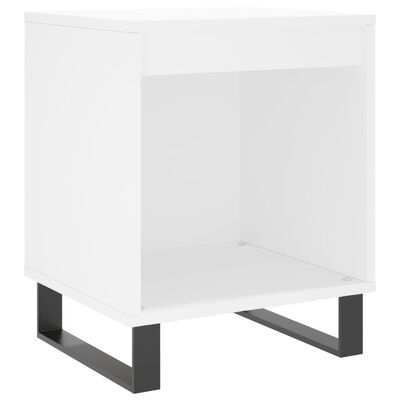 vidaXL Bedside Cabinets 2 pcs White 40x35x50 cm Engineered Wood