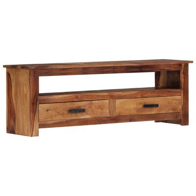 vidaXL TV Cabinet 118x30x40 cm Solid Wood