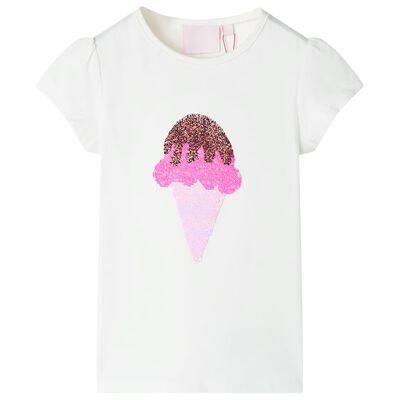 Kids' T-shirt Ecru 104