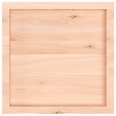 vidaXL Bathroom Countertop 60x60x(2-4) cm Untreated Solid Wood