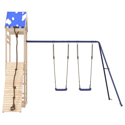 vidaXL Outdoor Playset Solid Wood Pine