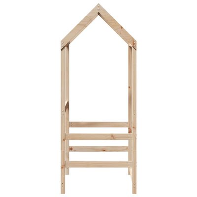 vidaXL Kids' Bed Roof 98x70x176.5 cm Solid Wood Pine