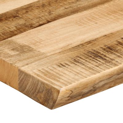 vidaXL Table Top Live Edge 100x60x3.8 cm Solid Wood Rough Mango