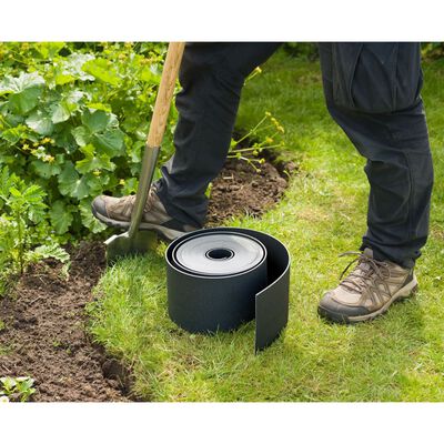 Nature Garden Border Edging 0.075x10 m 3 mm Black