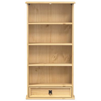 vidaXL CD Cabinet Corona 52x17.5x103 cm Solid Wood Pine