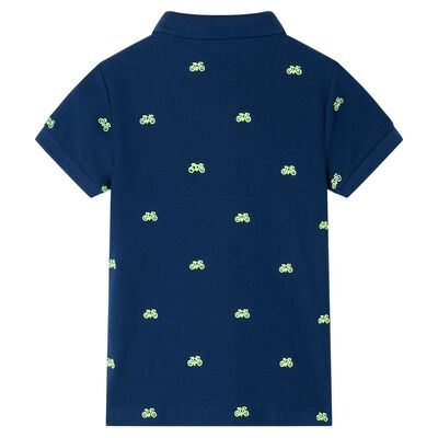 Kids' Polo Shirt Navy 128