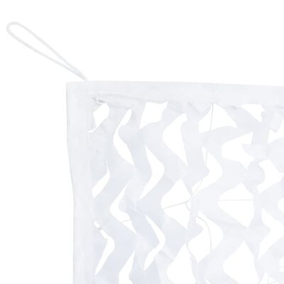 vidaXL Camouflage Net with Storage Bag 416x402 cm White