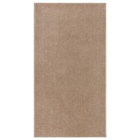 vidaXL Rug Short Pile 80x150 cm Brown